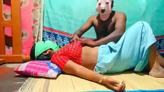 play Masked Passion: Indian Couple's Outdoor Encounter